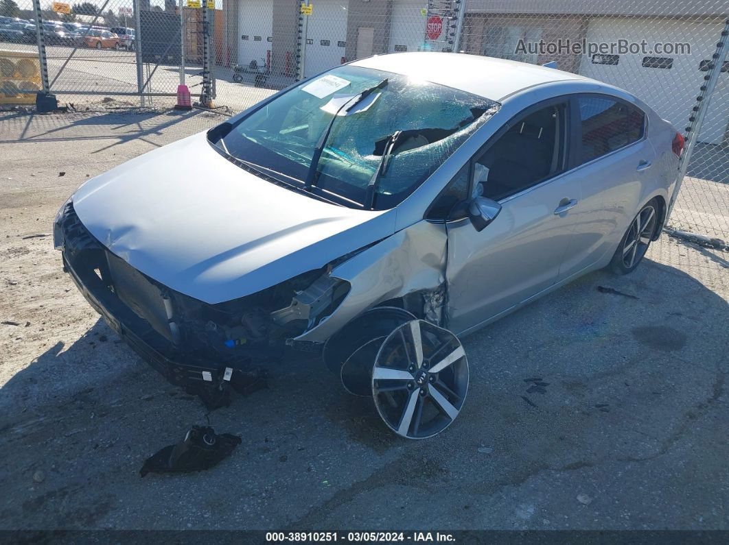 2017 Kia Forte Ex Silver vin: 3KPFL4A86HE088729