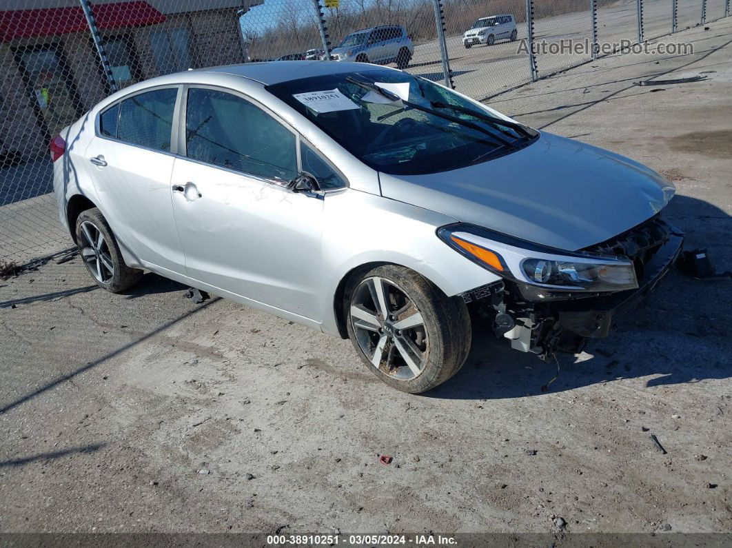 2017 Kia Forte Ex Silver vin: 3KPFL4A86HE088729