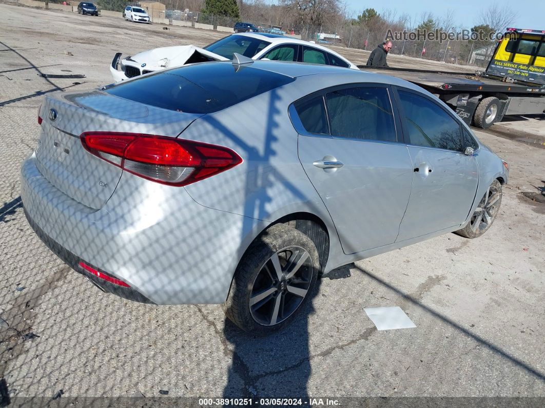 2017 Kia Forte Ex Silver vin: 3KPFL4A86HE088729