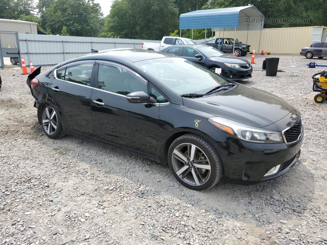 2017 Kia Forte Ex Black vin: 3KPFL4A86HE090853