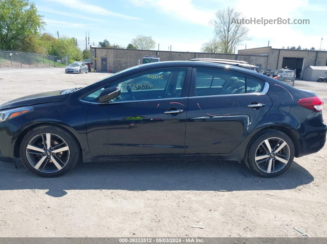 2018 Kia Forte Ex Черный vin: 3KPFL4A88JE196999