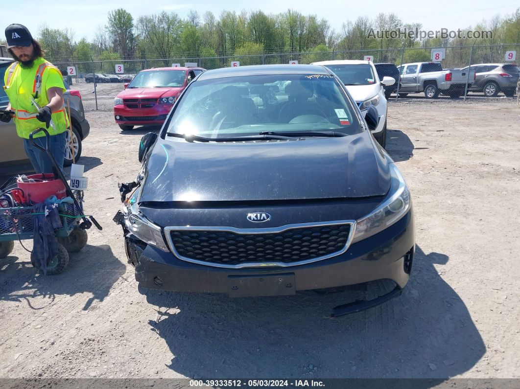 2018 Kia Forte Ex Черный vin: 3KPFL4A88JE196999