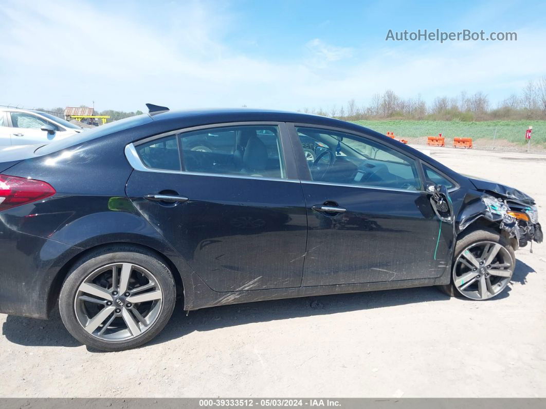 2018 Kia Forte Ex Черный vin: 3KPFL4A88JE196999