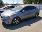 2017 Kia Forte Ex Gray vin: 3KPFL4A8XHE051103