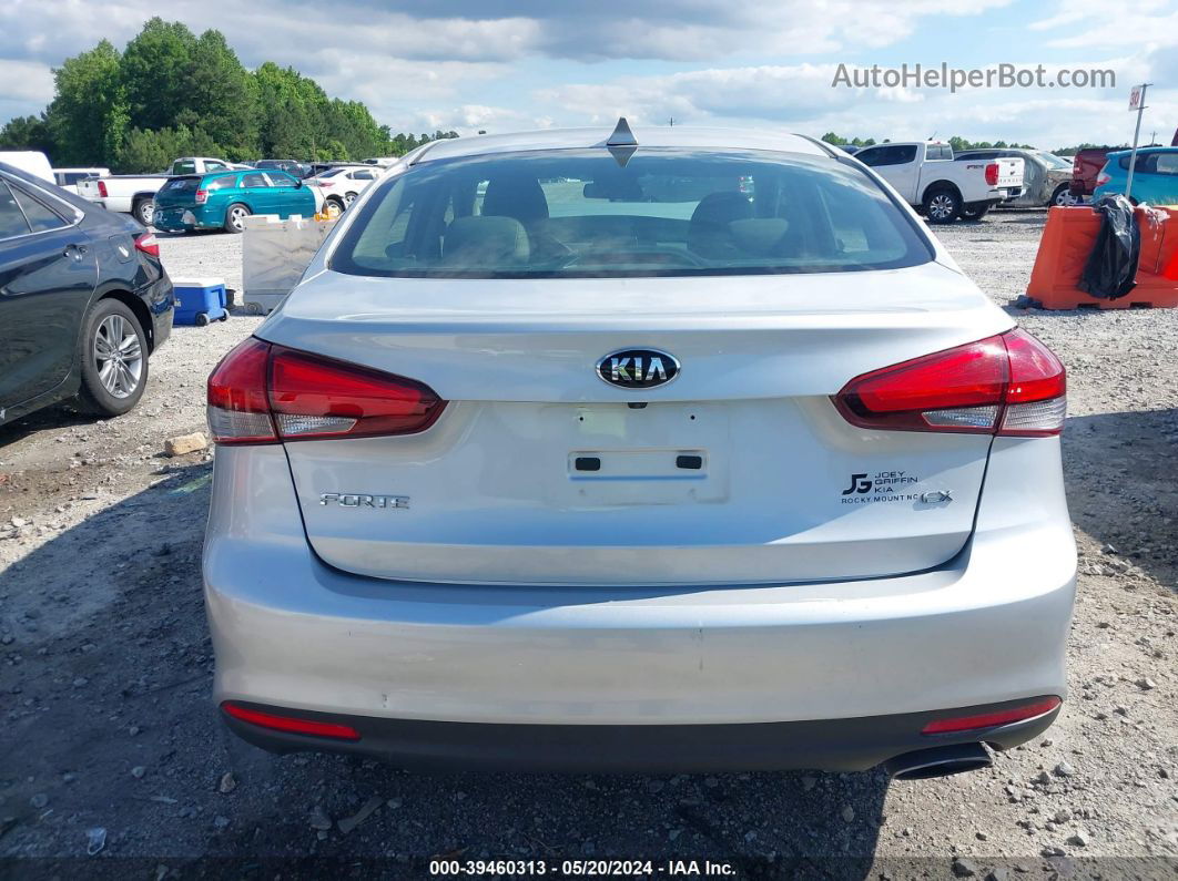 2018 Kia Forte Ex Silver vin: 3KPFL4A8XJE220381