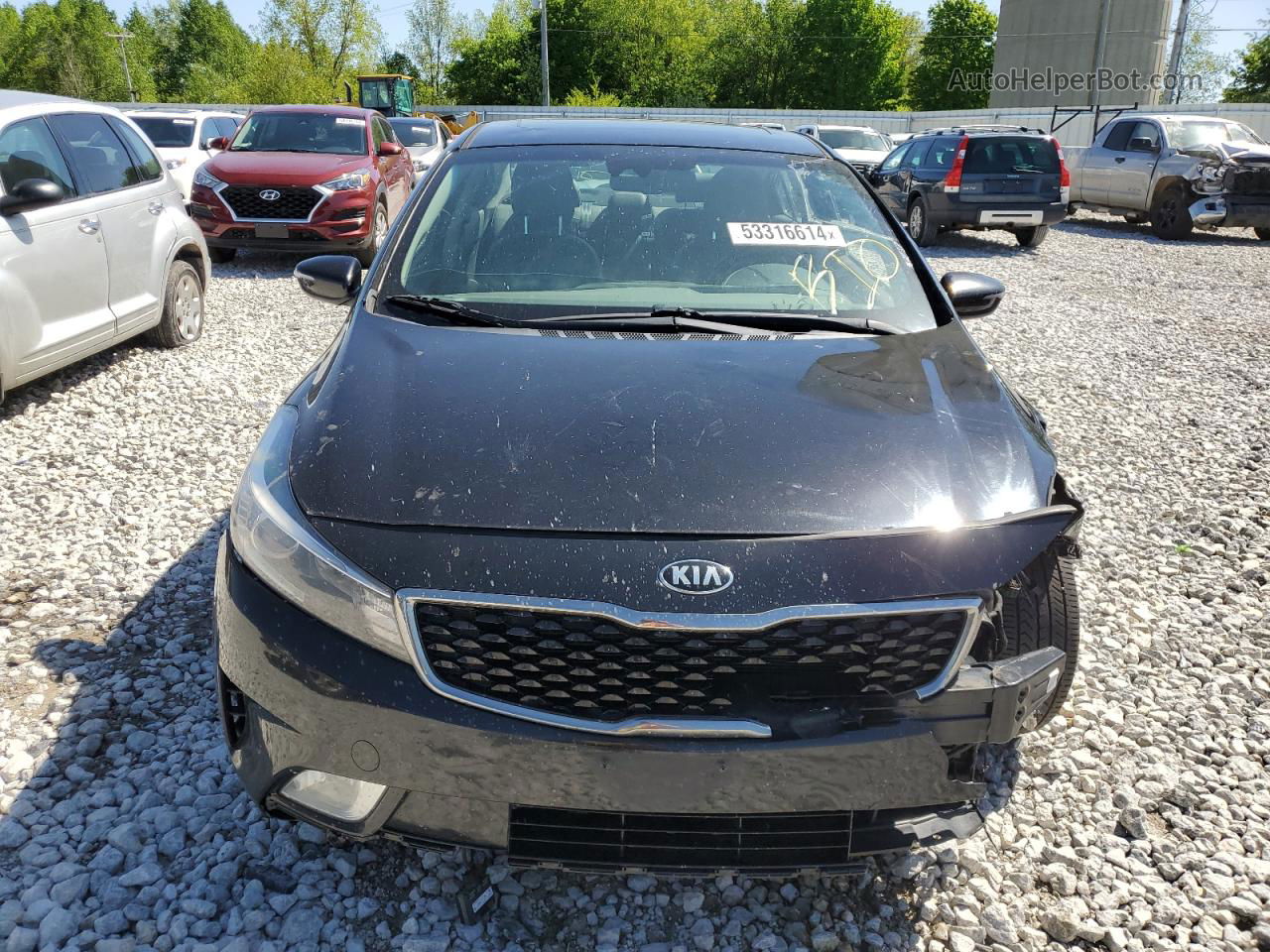 2017 Kia Forte Ex Black vin: 3KPFN4A80HE041044