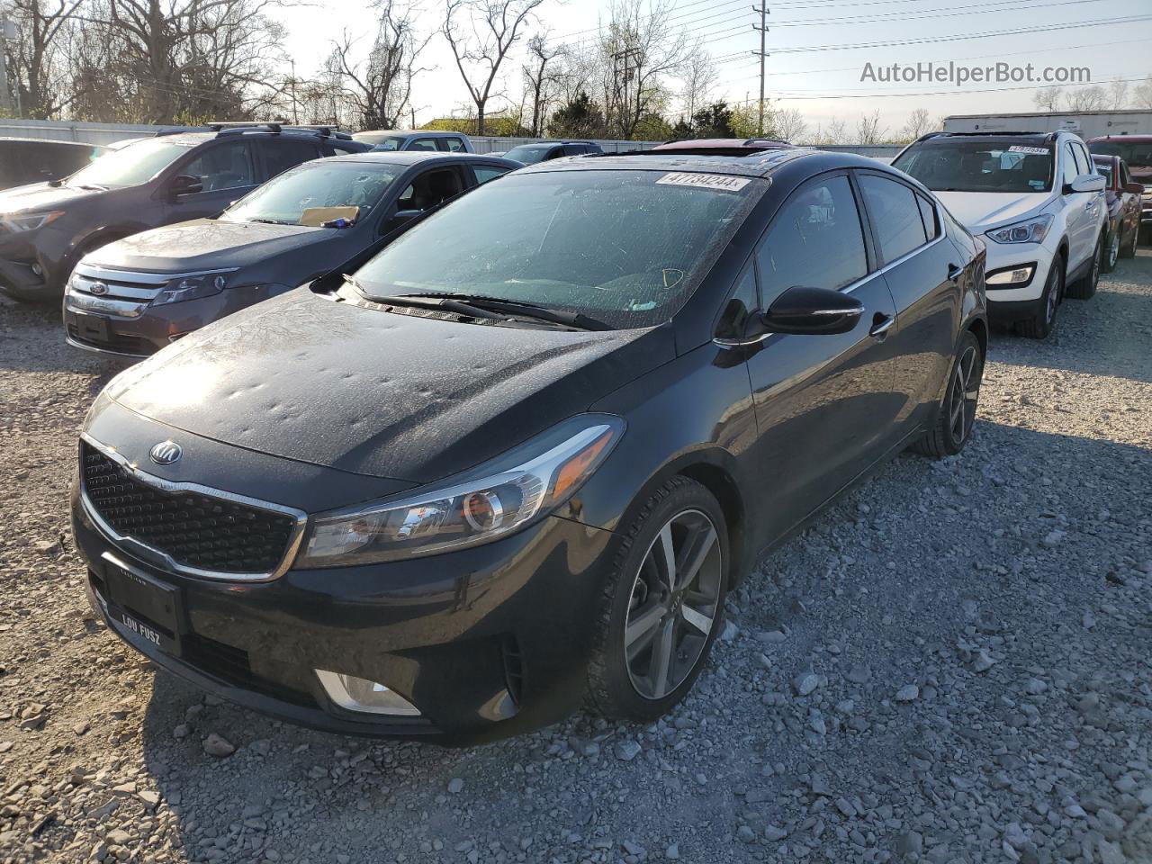 2017 Kia Forte Ex Black vin: 3KPFN4A82HE070853