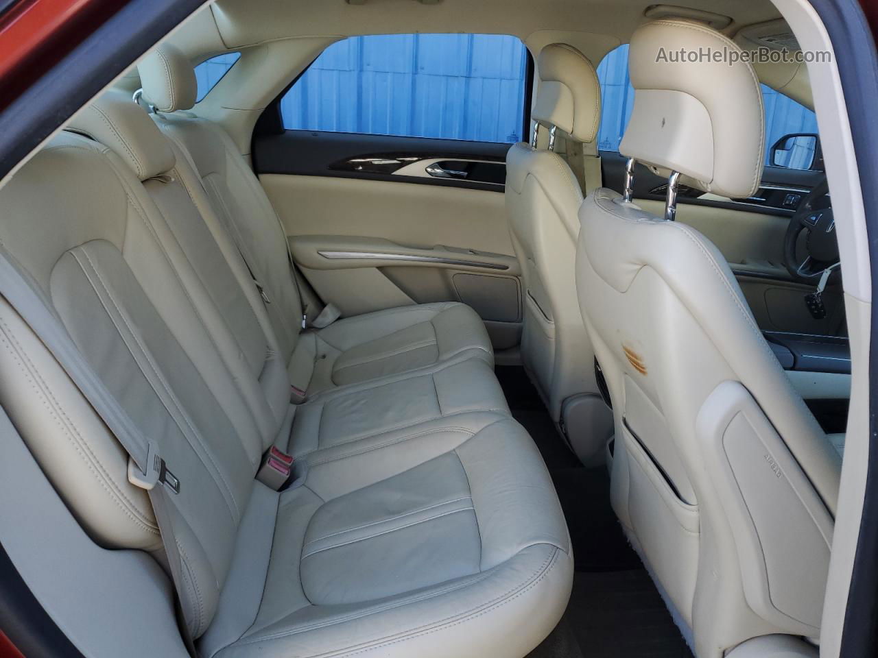 2014 Lincoln Mkz Бордовый vin: 3LN6L2G90ER807249