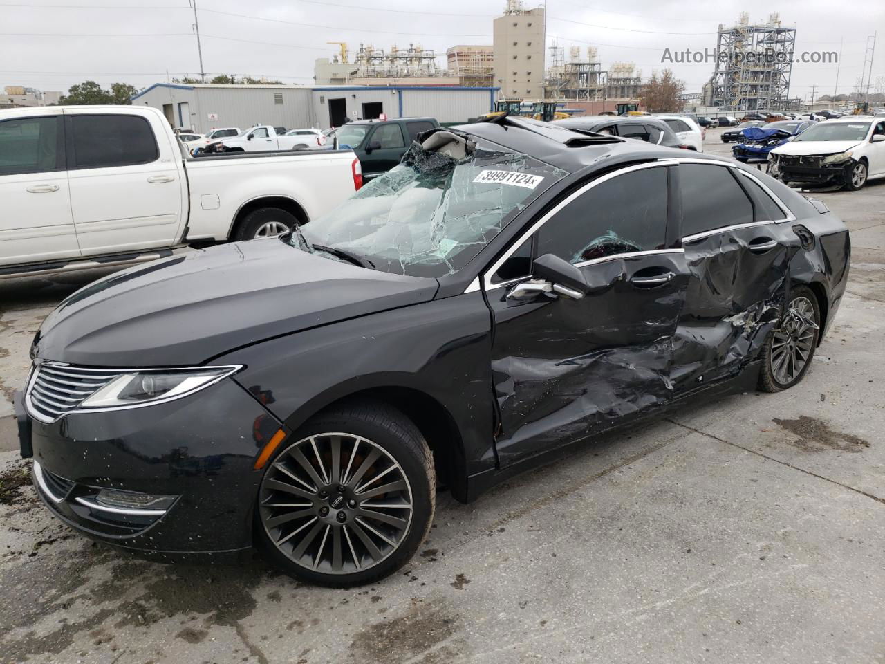 2014 Lincoln Mkz  Black vin: 3LN6L2G90ER819031