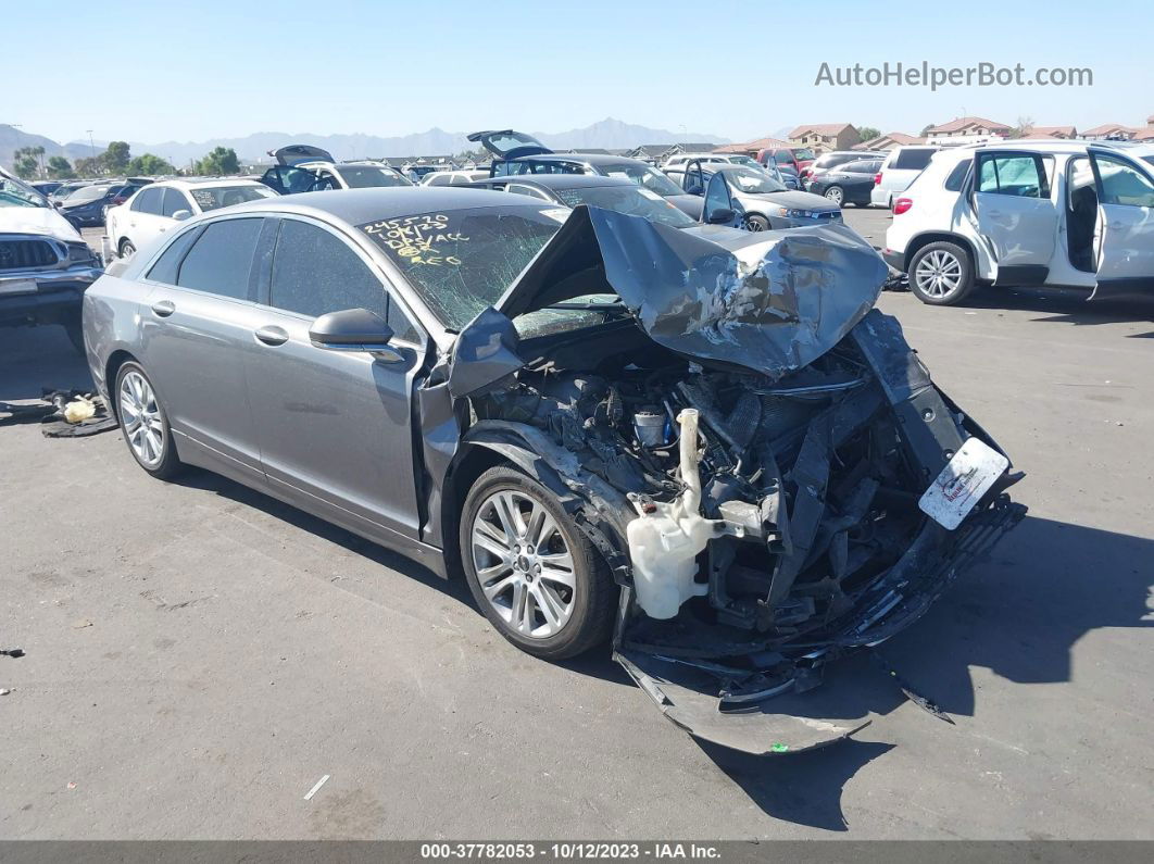 2014 Lincoln Mkz Gray vin: 3LN6L2G90ER830479