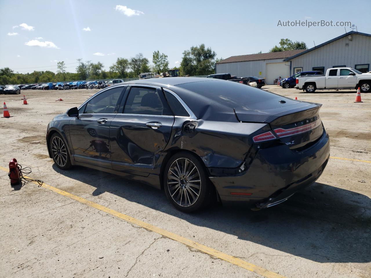 2014 Lincoln Mkz  Черный vin: 3LN6L2G91ER809625