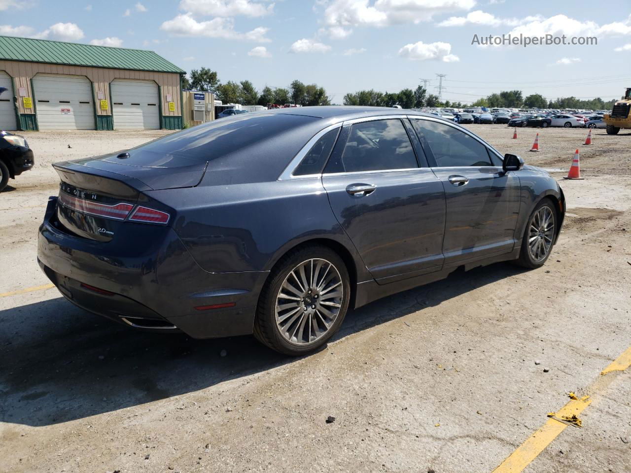 2014 Lincoln Mkz  Черный vin: 3LN6L2G91ER809625