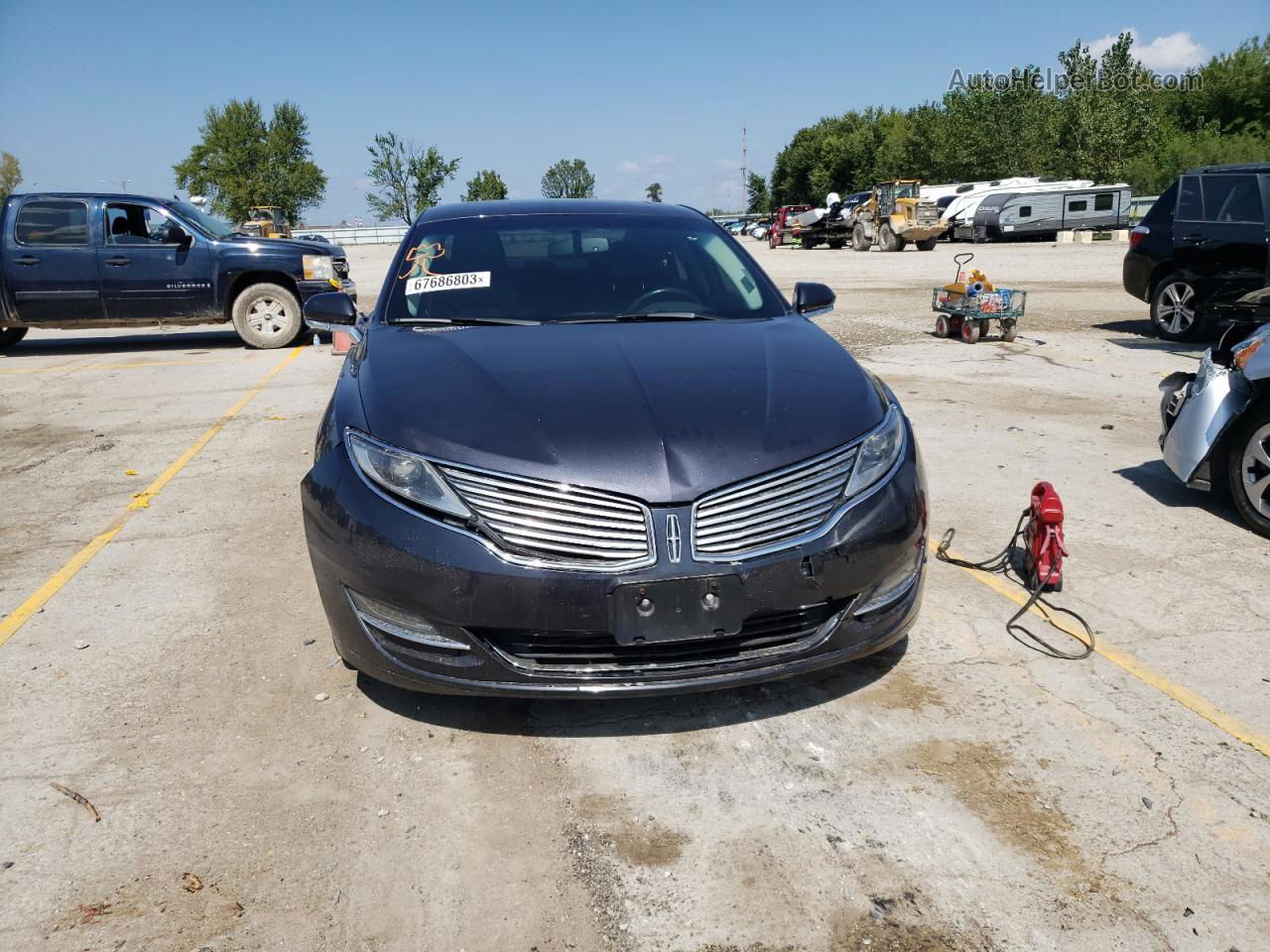 2014 Lincoln Mkz  Черный vin: 3LN6L2G91ER809625