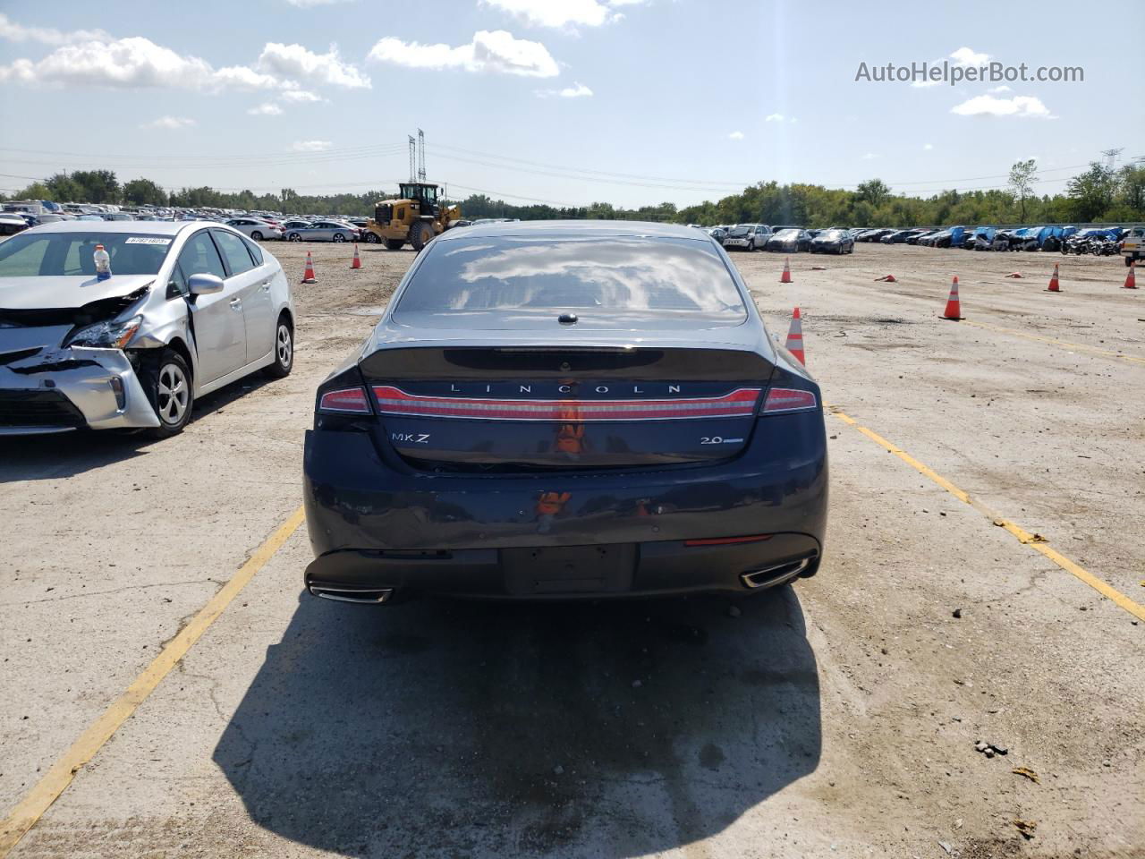 2014 Lincoln Mkz  Черный vin: 3LN6L2G91ER809625