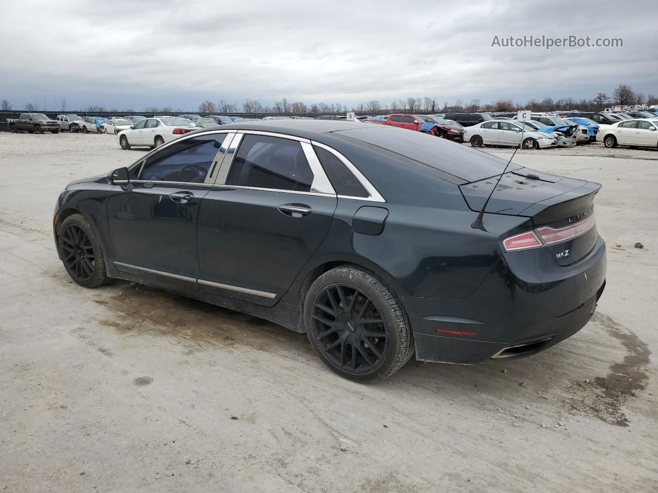 2014 Lincoln Mkz  Black vin: 3LN6L2G92ER801274