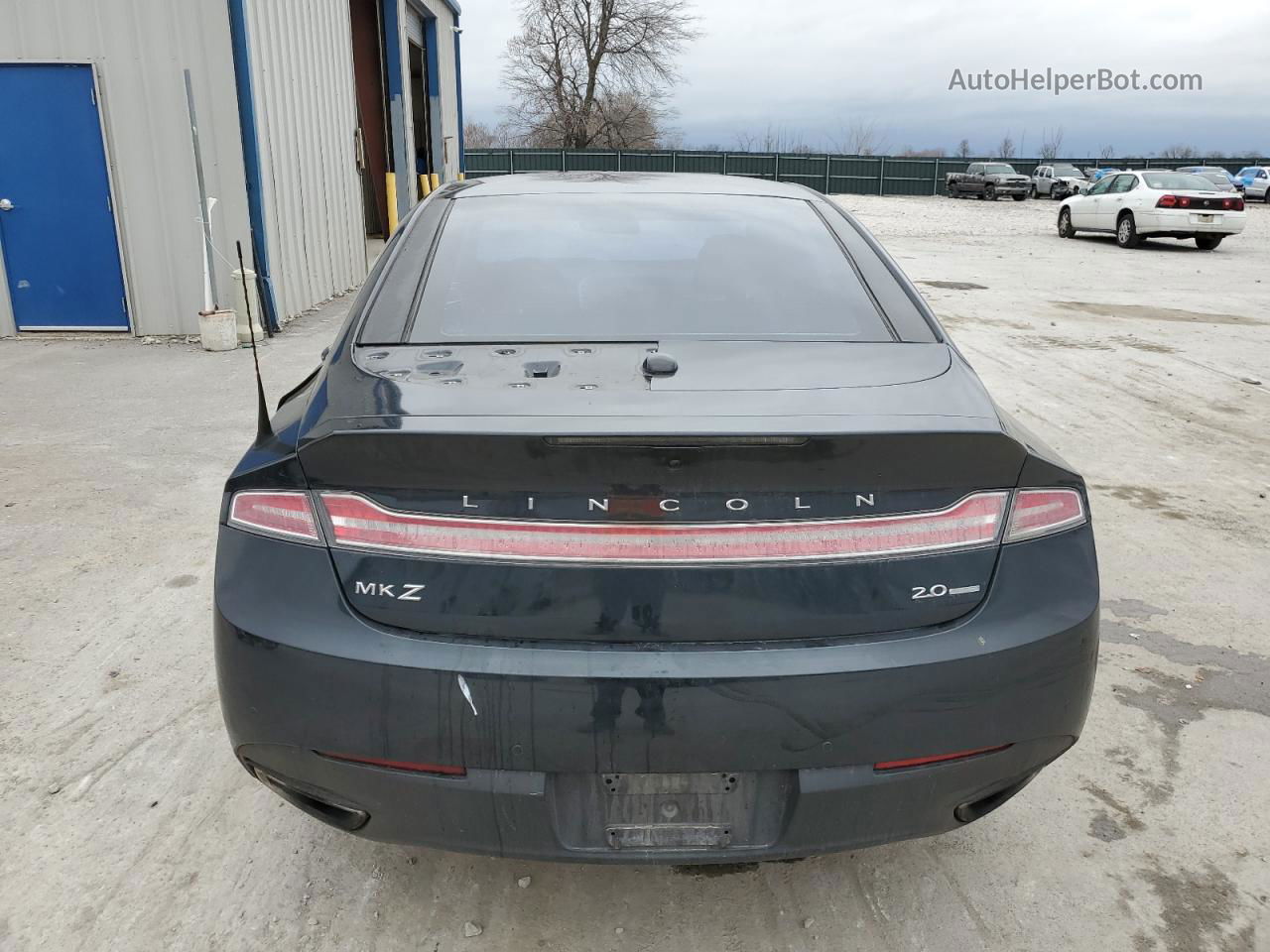 2014 Lincoln Mkz  Black vin: 3LN6L2G92ER801274