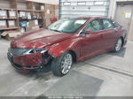 2014 Lincoln Mkz   Burgundy vin: 3LN6L2G92ER818091