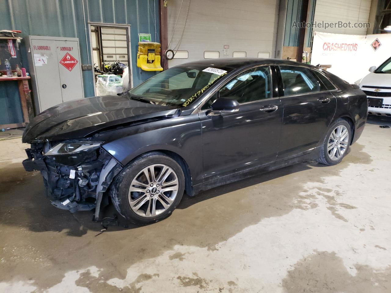 2014 Lincoln Mkz  Серый vin: 3LN6L2G93ER808847