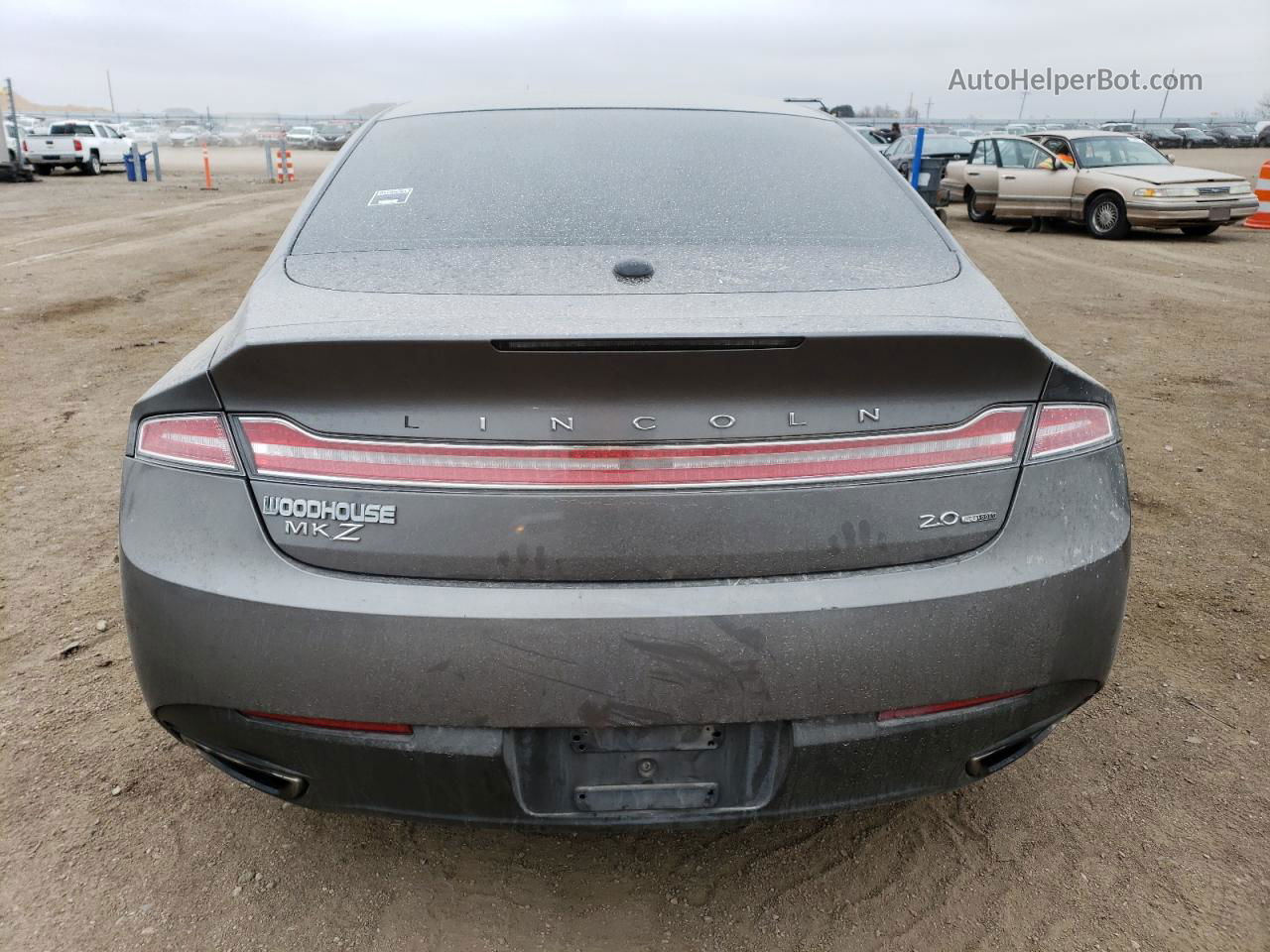 2014 Lincoln Mkz  Gray vin: 3LN6L2G93ER824904