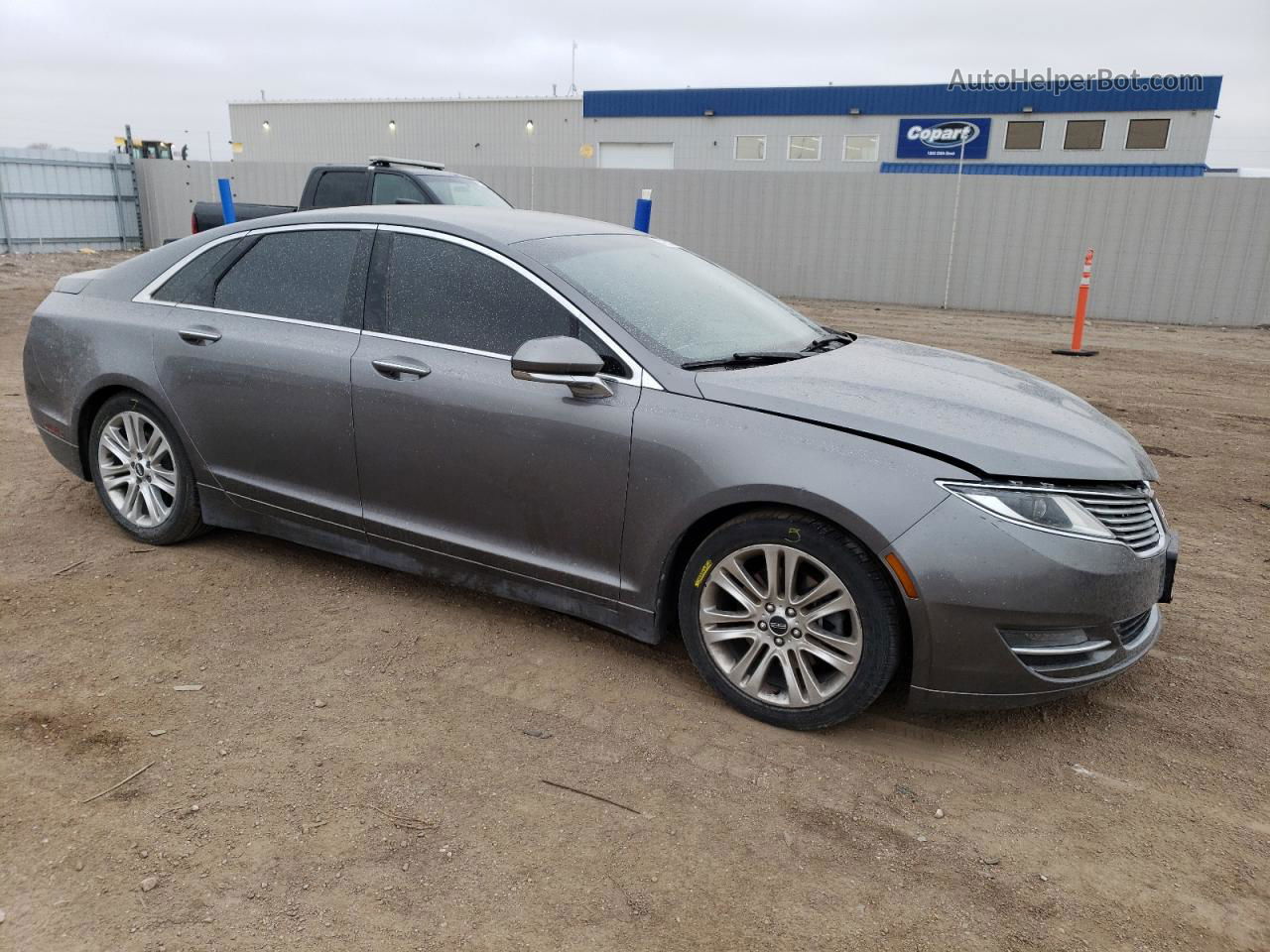 2014 Lincoln Mkz  Gray vin: 3LN6L2G93ER824904