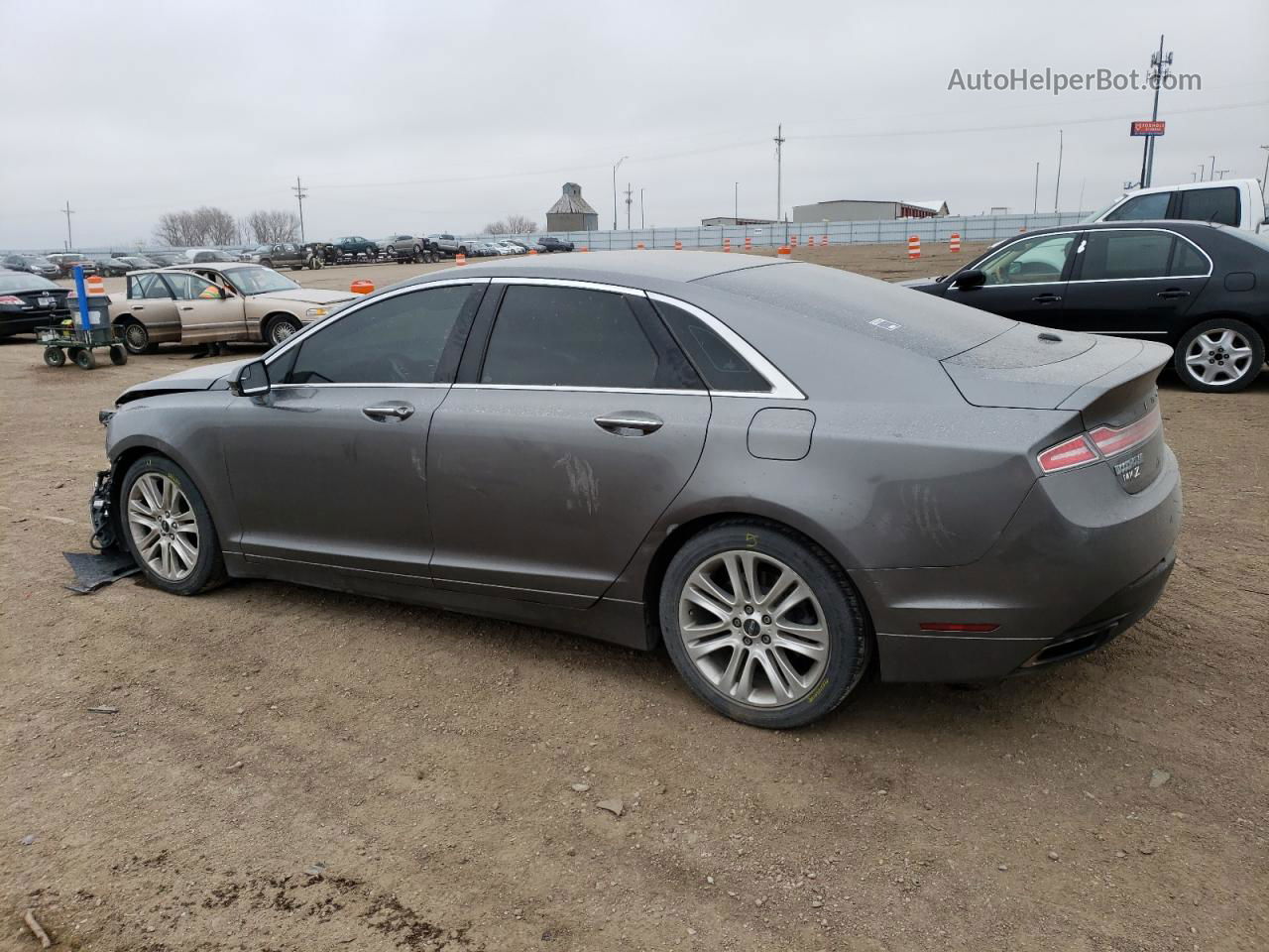 2014 Lincoln Mkz  Gray vin: 3LN6L2G93ER824904