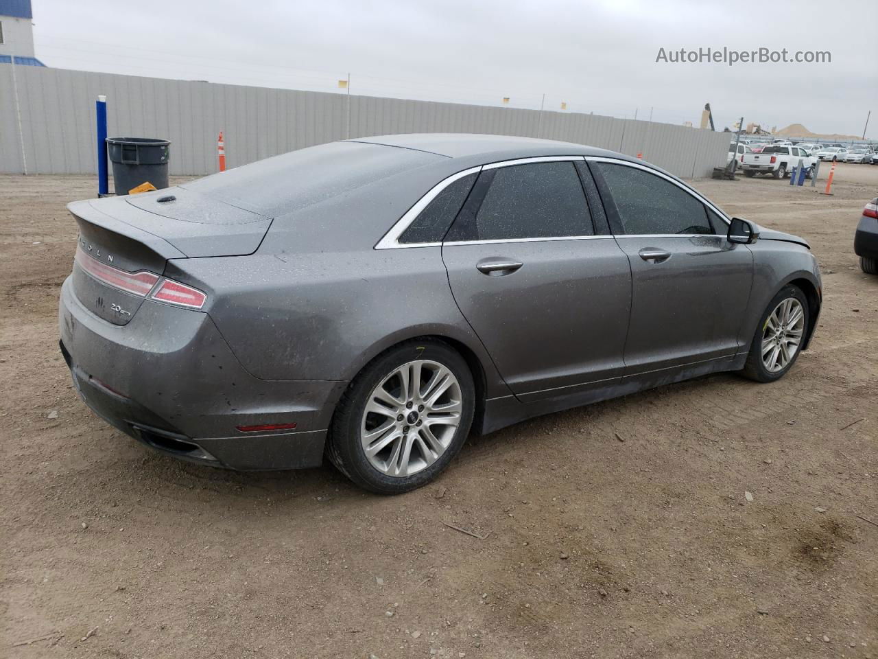 2014 Lincoln Mkz  Серый vin: 3LN6L2G93ER824904