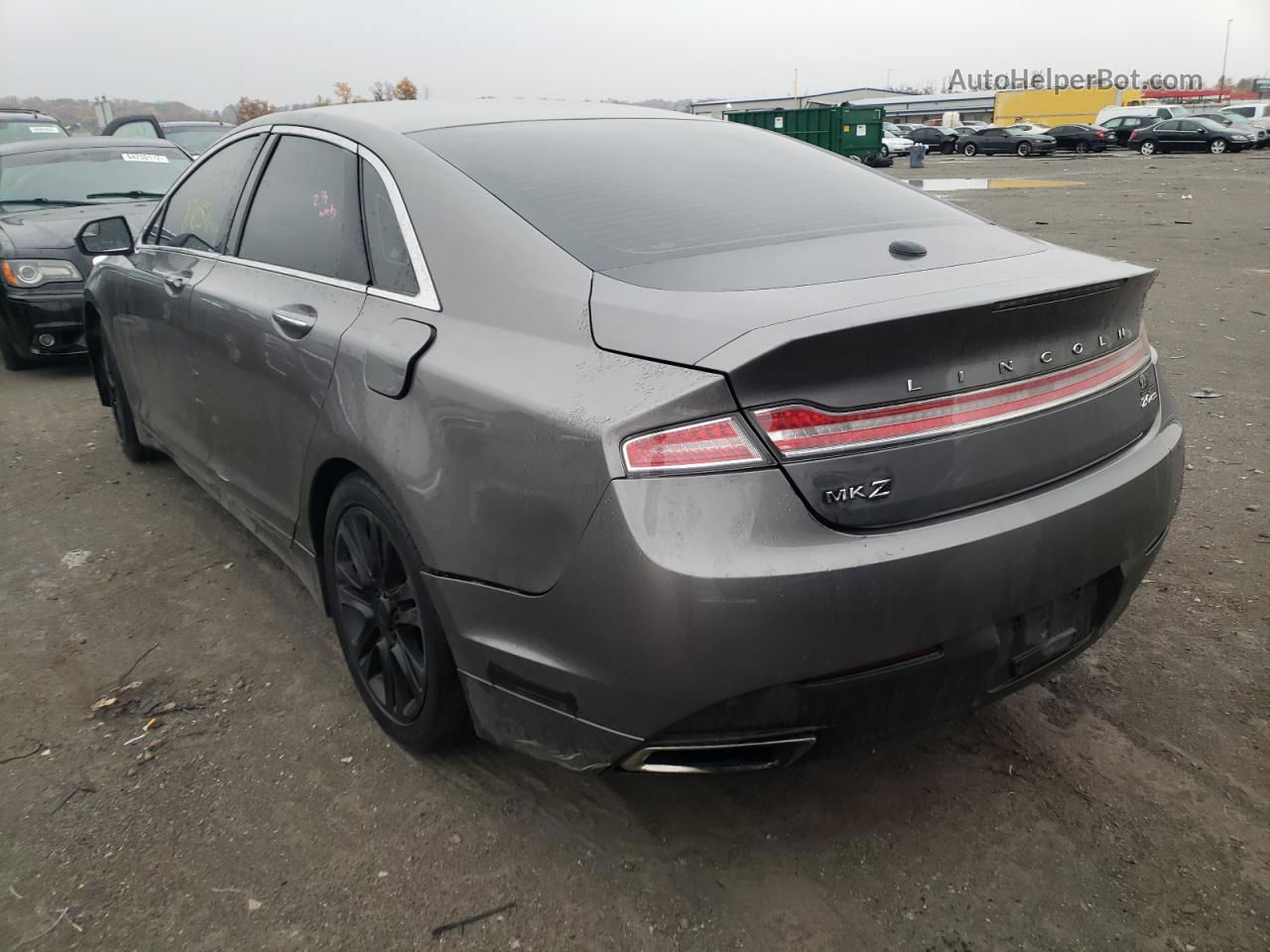 2014 Lincoln Mkz  Gray vin: 3LN6L2G93ER833862