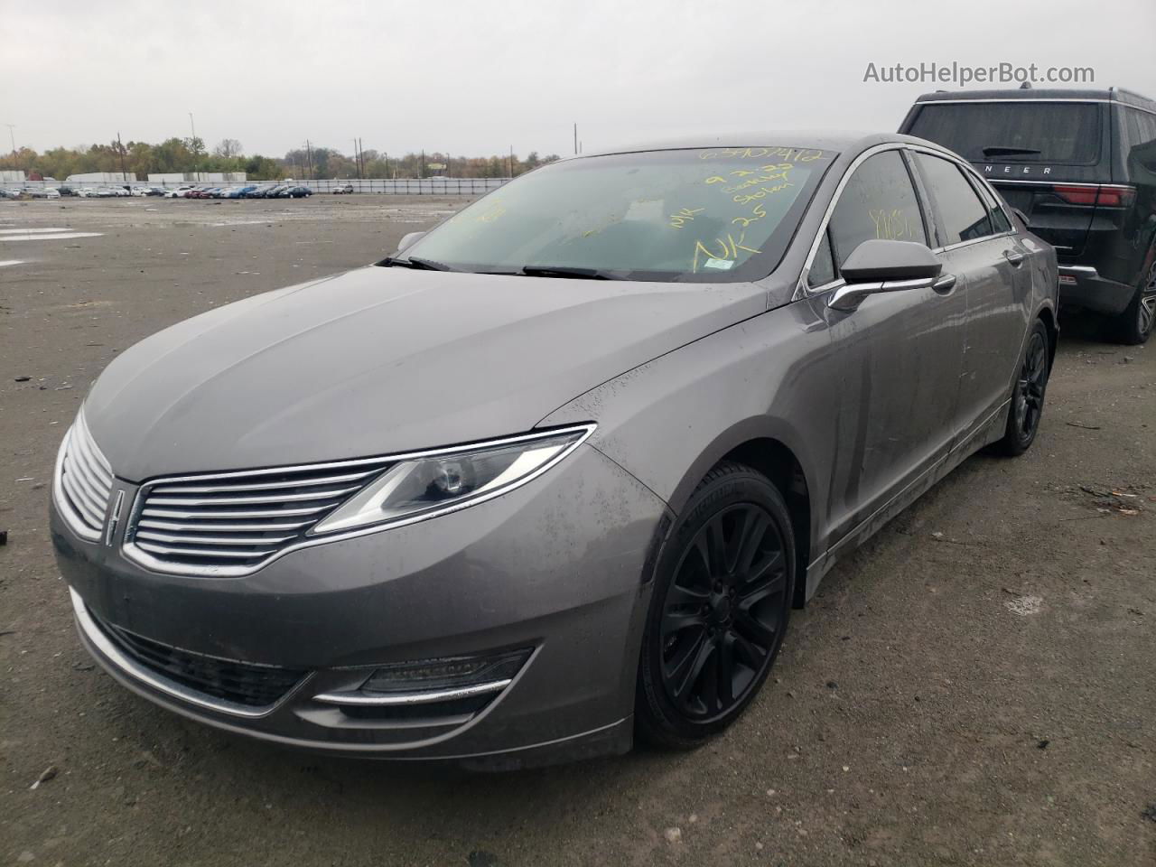 2014 Lincoln Mkz  Gray vin: 3LN6L2G93ER833862