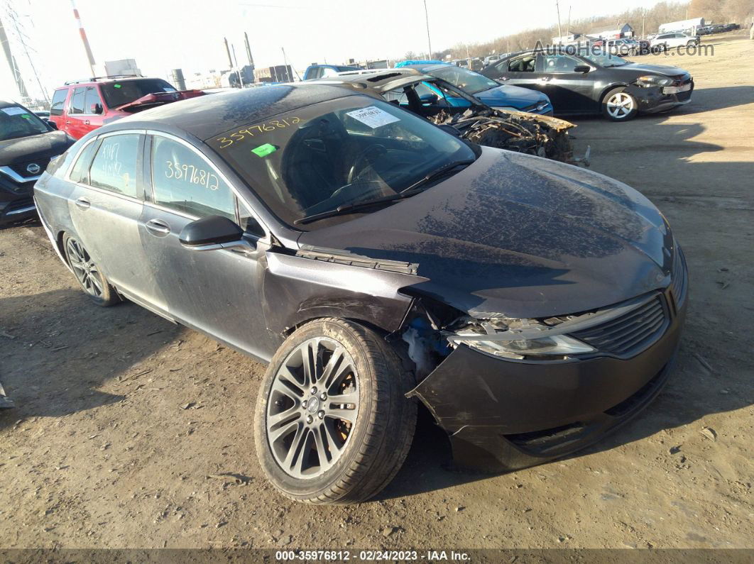 2014 Lincoln Mkz   Gray vin: 3LN6L2G94ER802054