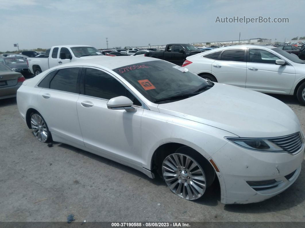 2014 Lincoln Mkz   Белый vin: 3LN6L2G94ER803348