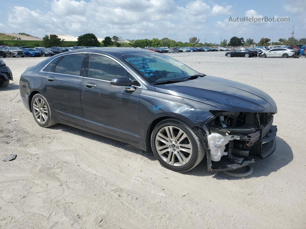 2014 Lincoln Mkz  Charcoal vin: 3LN6L2G94ER816004