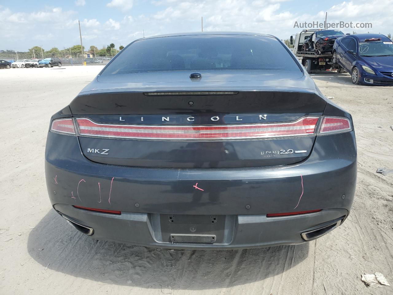 2014 Lincoln Mkz  Charcoal vin: 3LN6L2G94ER816004