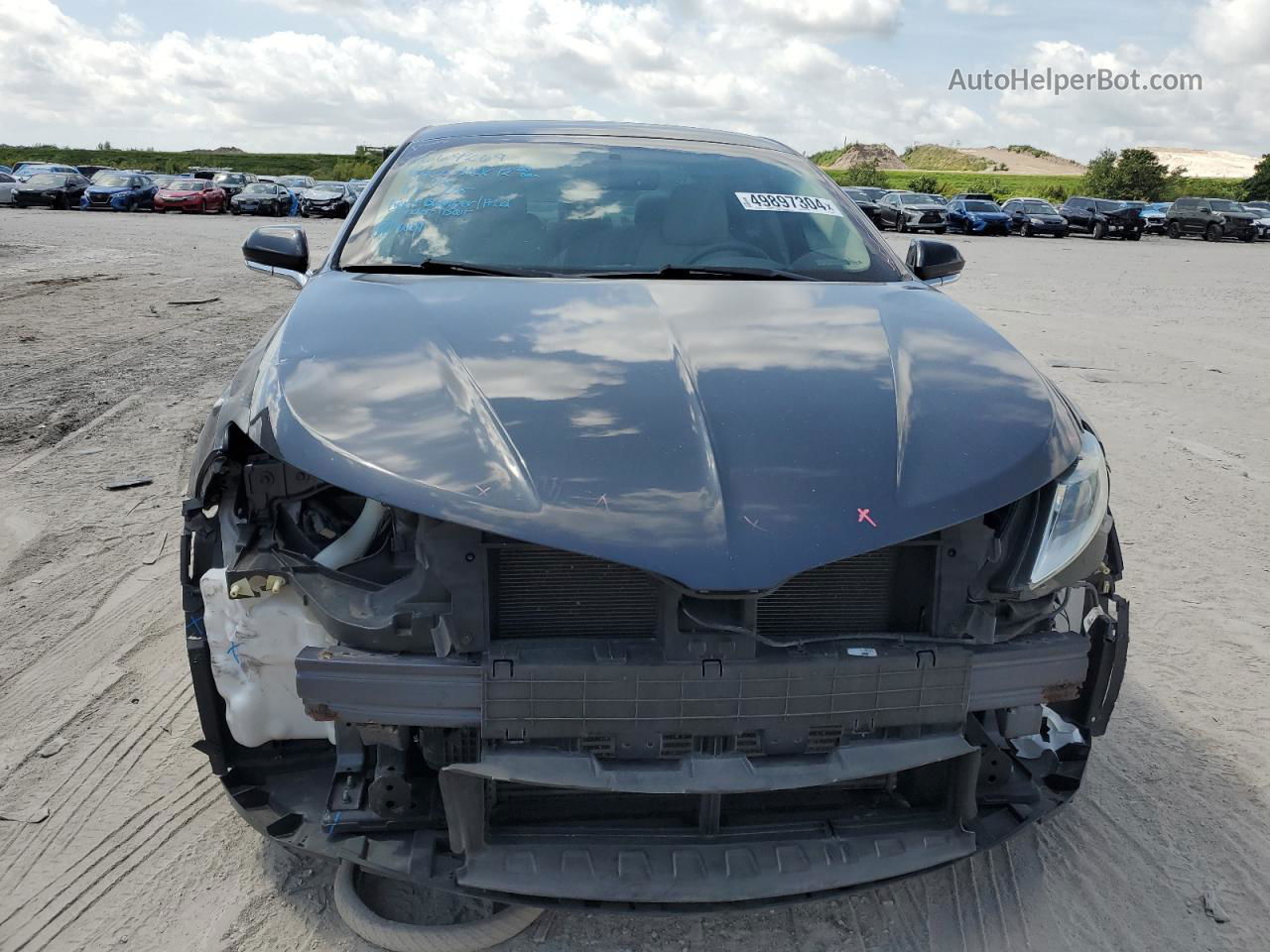 2014 Lincoln Mkz  Charcoal vin: 3LN6L2G94ER816004