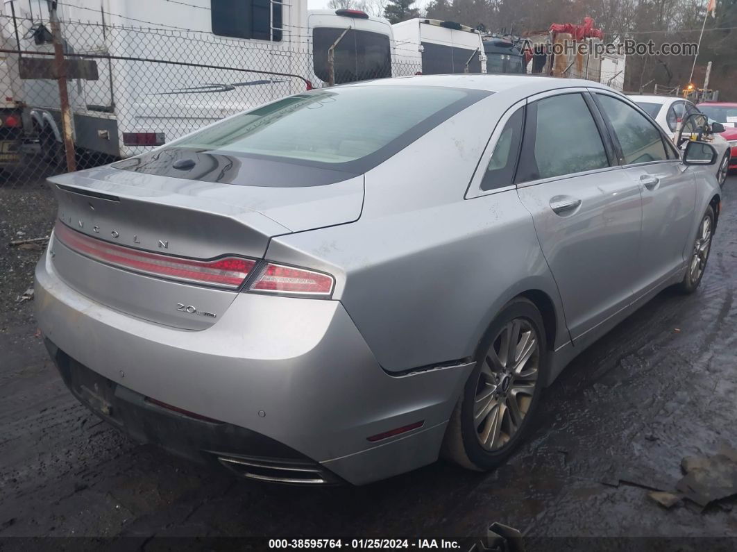 2014 Lincoln Mkz   Silver vin: 3LN6L2G94ER829853