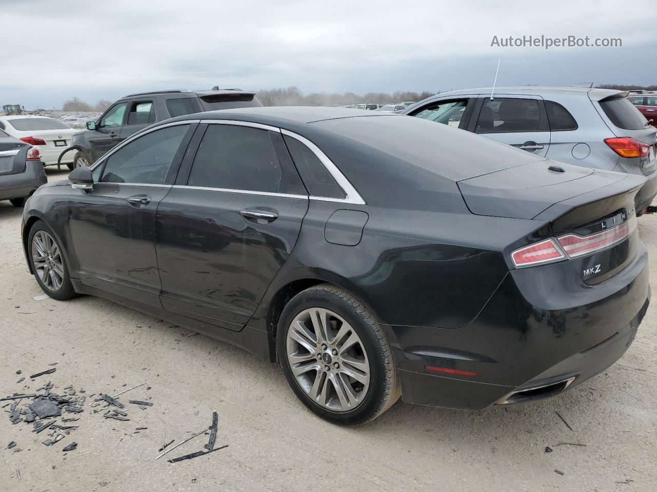 2014 Lincoln Mkz  Черный vin: 3LN6L2G94ER834194