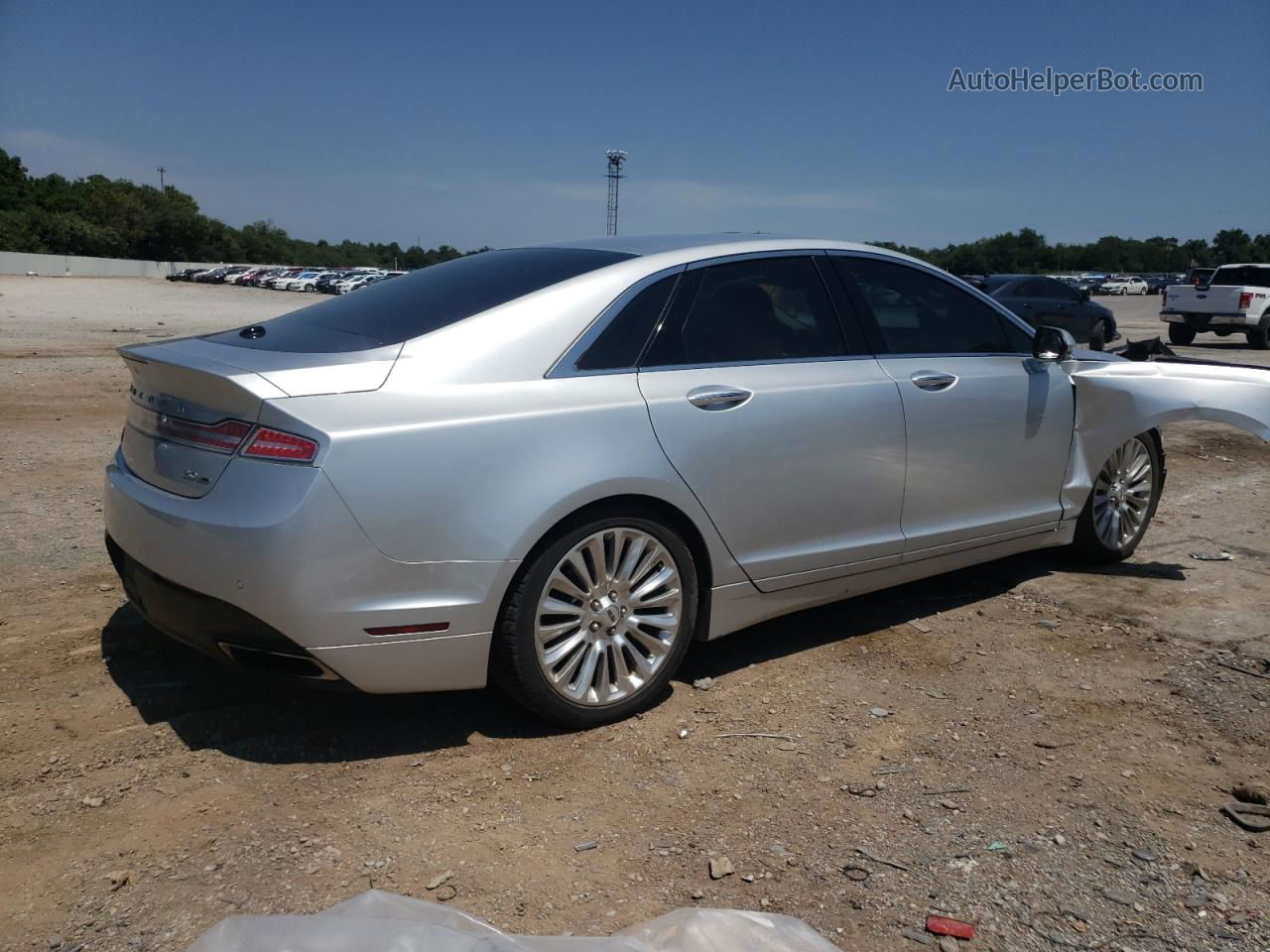 2014 Lincoln Mkz  Серебряный vin: 3LN6L2G94ER834714