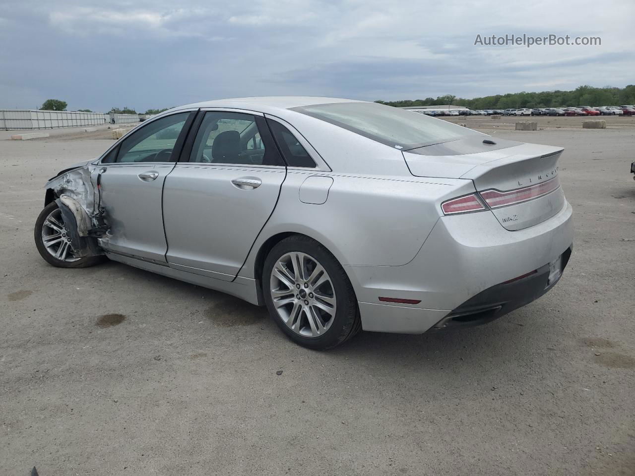 2014 Lincoln Mkz  Silver vin: 3LN6L2G95ER801494