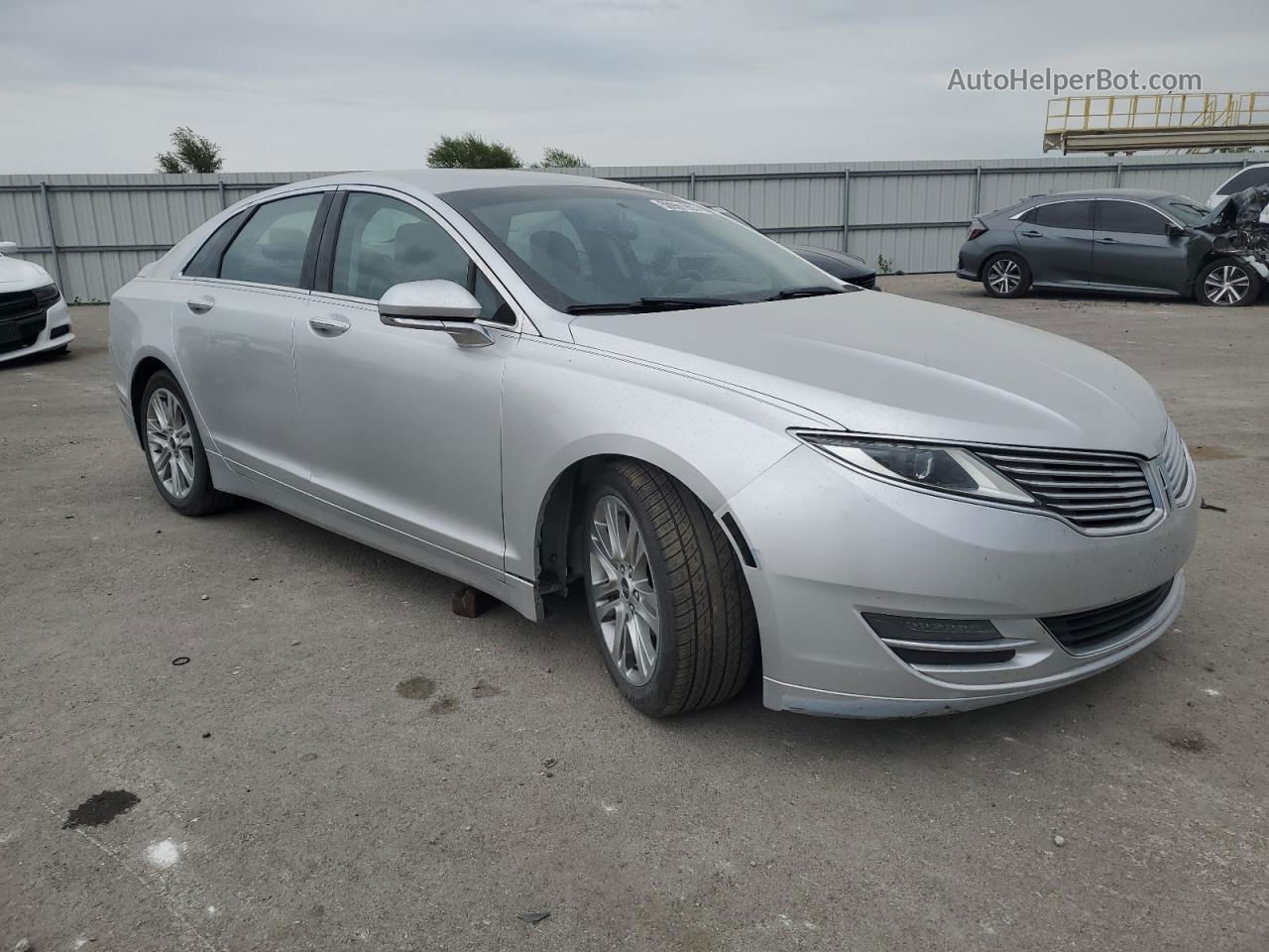 2014 Lincoln Mkz  Silver vin: 3LN6L2G95ER801494