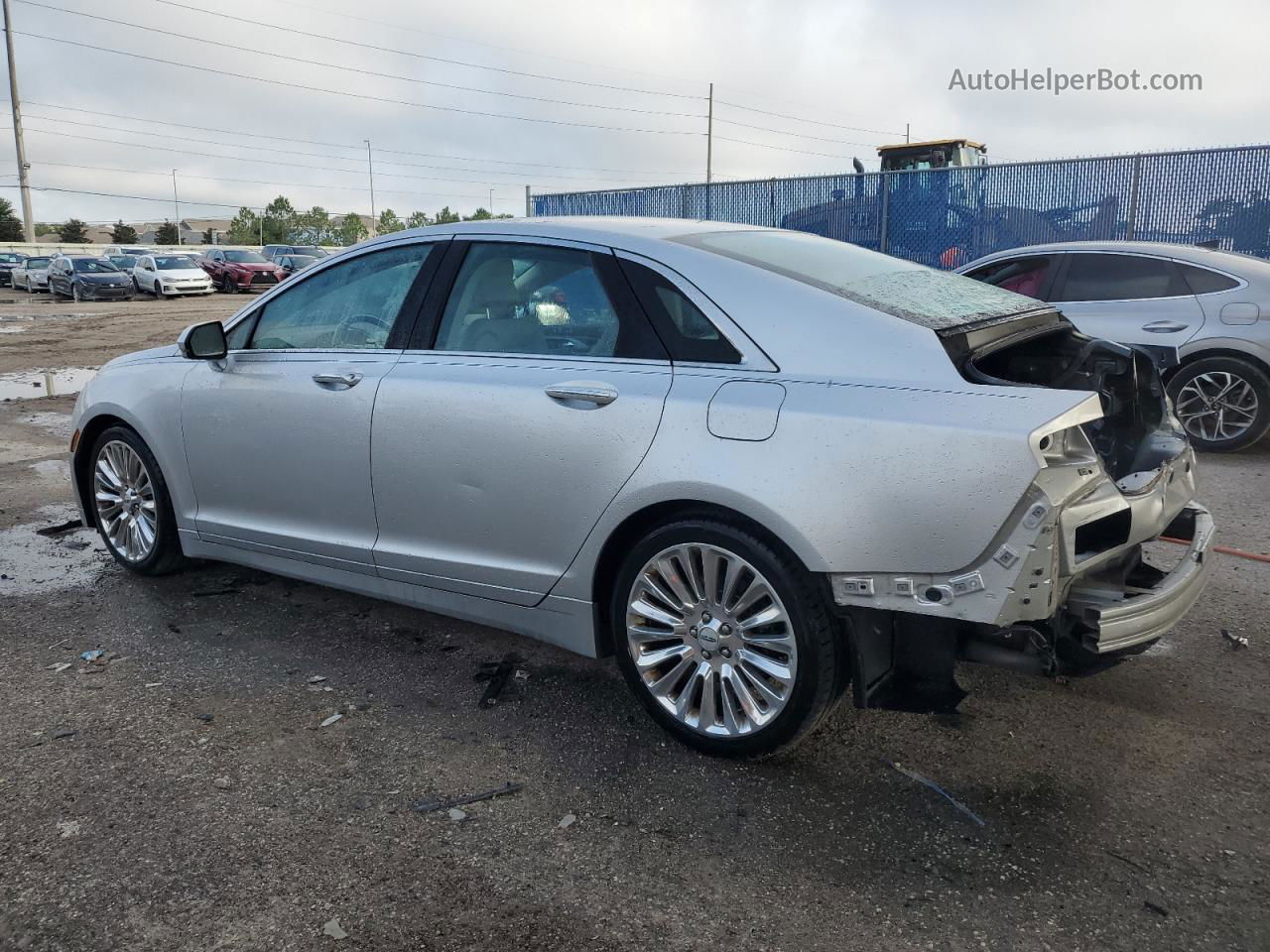 2014 Lincoln Mkz  Silver vin: 3LN6L2G95ER811930