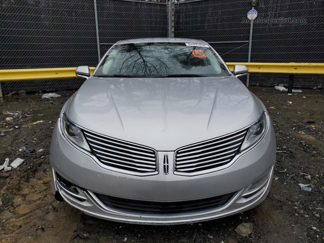 2014 Lincoln Mkz  Silver vin: 3LN6L2G95ER818327