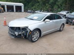 2014 Lincoln Mkz Silver vin: 3LN6L2G95ER824158