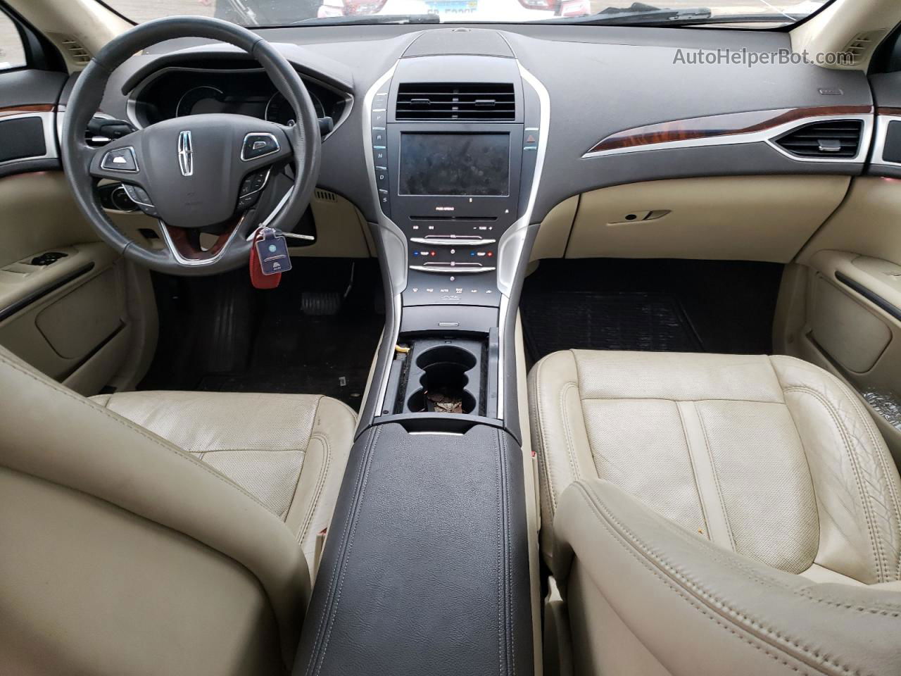 2014 Lincoln Mkz  Белый vin: 3LN6L2G95ER831420