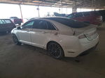 2014 Lincoln Mkz  White vin: 3LN6L2G96ER801858