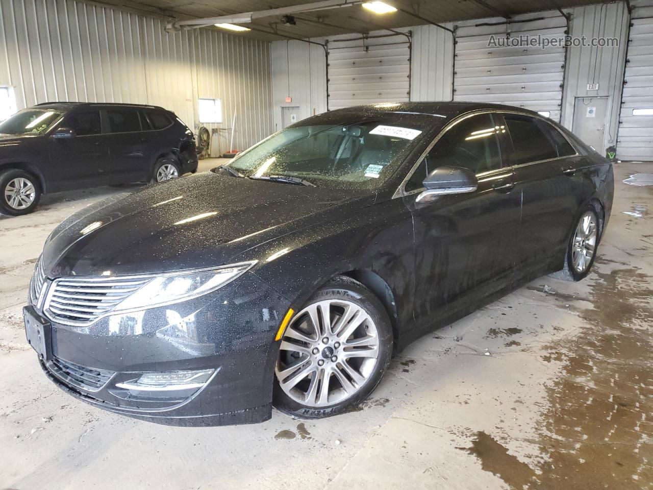 2014 Lincoln Mkz  Черный vin: 3LN6L2G96ER808941