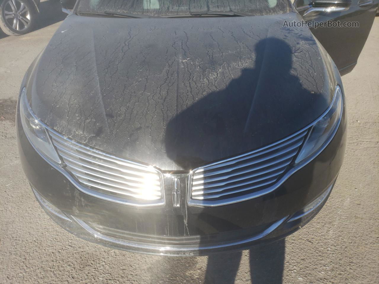 2014 Lincoln Mkz  Черный vin: 3LN6L2G96ER810608