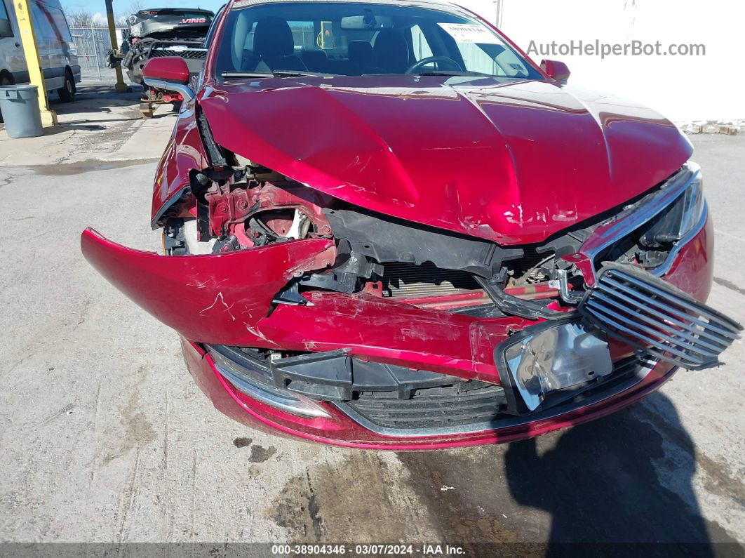 2014 Lincoln Mkz   Burgundy vin: 3LN6L2G96ER821589