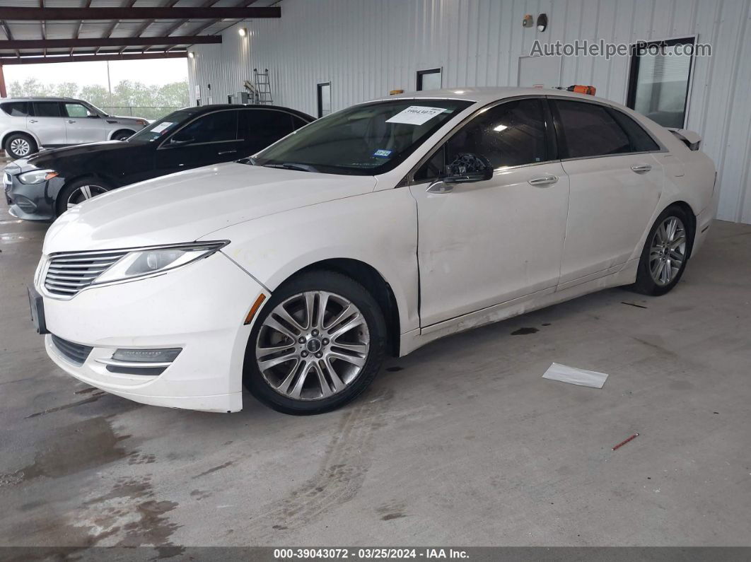 2014 Lincoln Mkz   Белый vin: 3LN6L2G96ER823178