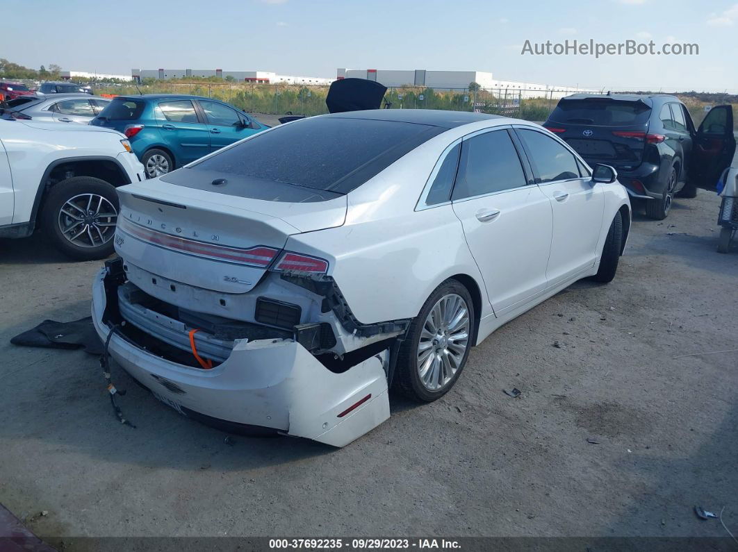 2014 Lincoln Mkz   Белый vin: 3LN6L2G96ER827912