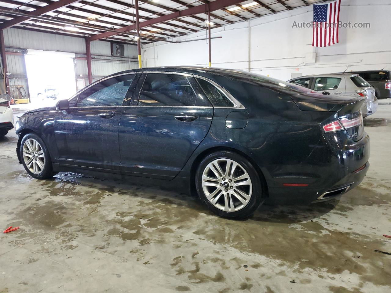 2014 Lincoln Mkz  Синий vin: 3LN6L2G96ER829272