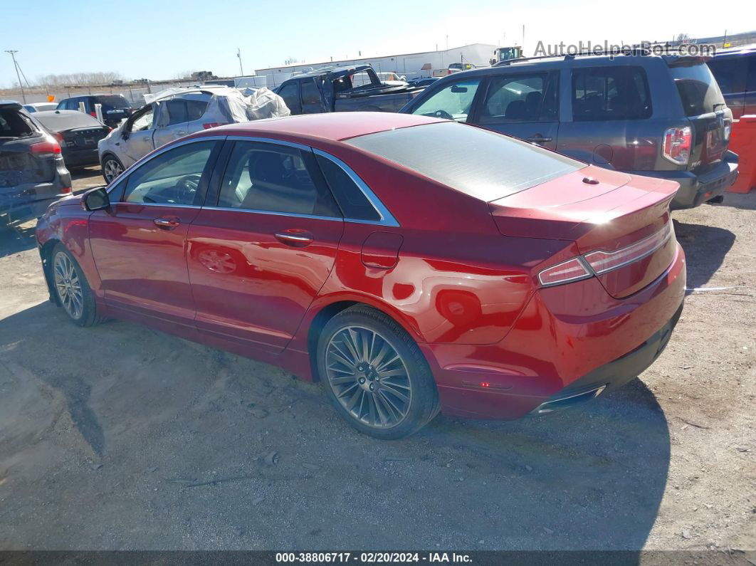 2014 Lincoln Mkz   Maroon vin: 3LN6L2G97ER806261